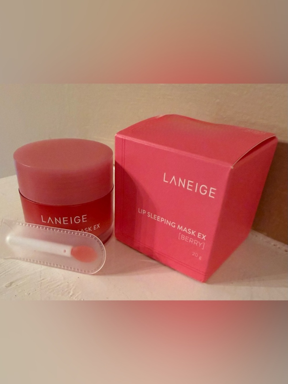LANEIGE Lip Sleeping Mask ~Berry ~New in Box - Picture 2 of 7